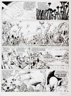 PAAPE Eddy - Lot 679 - Luc Orient Planche 21 de l‘album Le maître de Terango...