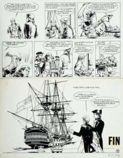 Vance William | Howard Flynn Planche de fin du récit Le premier voyage... | Vermot et Associés