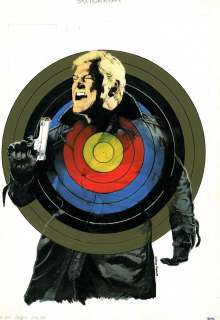 Arthur Ranson - 2000ad prog 789 cover - button man - arthur ranson - judge dredd