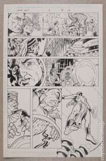 Original Art For Captain Gravity Issue 3, Page 8 by Keith Martin and Rober Quijano | mycomicshop.com