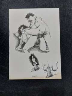 Riccardo Mannelli | Riccardo Mannelli - illustrazione originale - Page volante (1986) | Catawiki