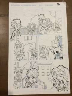 Tony Fleecs | Equestria Girls Annual #1 - PG 16 | Tony Fleecs