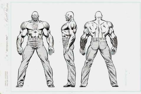 Keith Pollard Joe Rubinstein - marvel universe- master edition - absorbing man issue 16 page 1