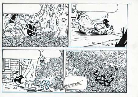 Esteban | Esteban - Original Comic Page - Donald Duck | Catawiki