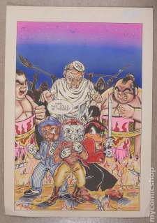 Original Cover Art for Varmints (1987) Issue 1 by Glenn Wong and Craig Stormon | mycomicshop.com