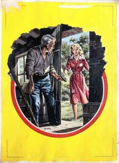 Carlo Jacono | I Gialli Mondadori #157 - Jacono - original cover "La tragedia di Z di Ellery Queen" - Page volante | Catawiki