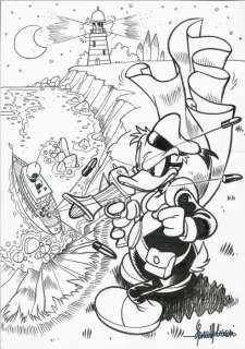 Lara Molinari | Paperinik - Lara Molinari - illustrazione orig. "Schiva, Mira, Colpisci!" - Exemplaire unique - (2020) | Catawiki