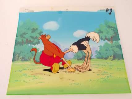 Wil Raymakers | Boes - "Boes" Animation cell + background, (Ox Tales, Alvaro) - Exemplaire unique | Catawiki