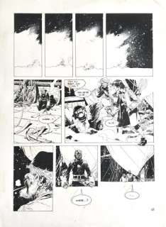 Enrique Breccia | Enrique Breccia - Tavola originale - Page volante | Catawiki