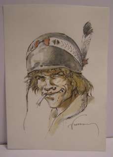 Hermann | Hermann - Originele aquarel - Kurdy - (2020) | Catawiki