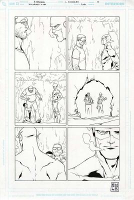 Giuseppe Camuncoli | “The Flash in: Father Christmas” – DCU Infinite Holiday Special #1 – tav.07 | Cart Gallery