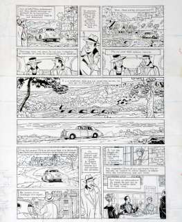 Wurm | Blake et Mortimer, planche d’essai n°5 Ã  l&#… | Millon