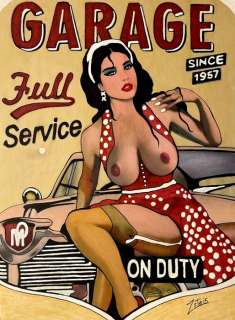 Zeta | Zeta - illustrazione originale - "Antica pubblicitÃ  fake" - Page volante - (2015) | Catawiki