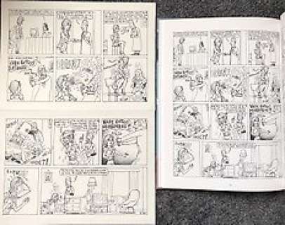 Duchateau, Kim | Duchateau, Kim - Originele pagina in inkt - Esther Verkest - Niet volgens de afspraak - "Exorcisme" | Catawiki