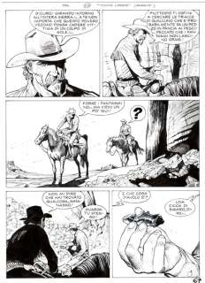 Stefano Andreucci | Tex n. 627 - 2x Tavola Originale "Salt River" Andreucci - EO - (2013) | Catawiki