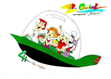 Ron Campbell | Campbell - The Jetsons Story Board | Russ Cochran