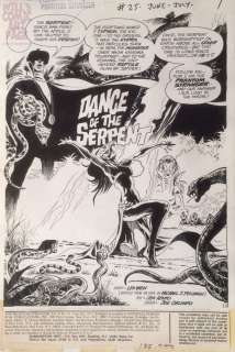 Jim Aparo - phantom stranger 25 complete 15 page story (dc, 1973) early aparo in his prime