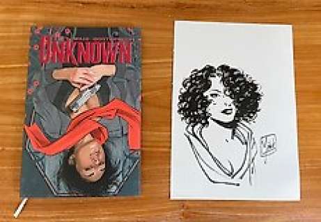 Minck Oosterveer - Unknown - Gesigneerd + Tekening - (2010)