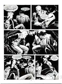 Giancarlo Caracuzzo | Martyn Mistére n. 135 - 3x G.Caracuzzo - Tavola Originale "Catacombe!" - Page volante - EO - (1993) | Catawiki