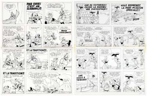 Remacle, Marcel - Le Vieux Nick et Hultrasson. Encre de Chine pour ces deux