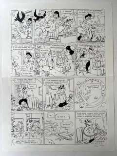 Cromheecke, Luc | Cromheecke, Luc - Originele pagina - Nero - De Toet van Tut - (2020) | Catawiki