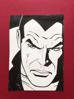 Giorgio Montorio | Diabolik - G. Montorio - illustrazione originale - firmata - Page volante - (2021) | Catawiki