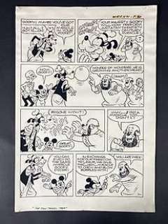 Paul Murry - Paul Murry - Tavola Originale - p.30 - Mickey Mouse: "The time-travel trek" - (1979)