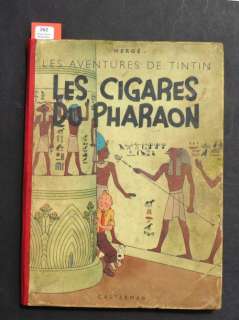 Â«Les Cigares du PharaonÂ». Editions Casterman 1942. Album en noir et blanc. | Tessier Sarrou