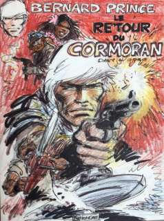 Dany | Dany - Crayonné original couleur - Bernard Prince - Le Retour du Cormoran - (1989) | Catawiki
