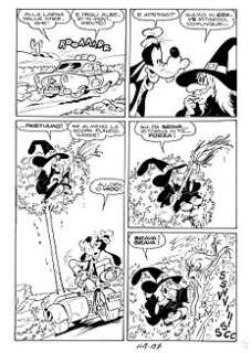 Sergio Asteriti | Topolino #1417 - Asteriti, Sergio - Tavola originale - Page volante - (1983) | Catawiki