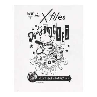 Charles P Wilson III - Original Art - X-Files Hoot #1 Cover | imCollectible Art