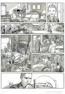 Página Original de Claudio Stassi - Henri Vaillant 1. Passion p.19 - Graton / Dupuis 2023