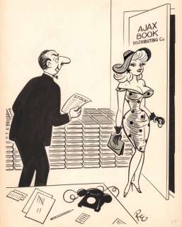 Reamer Keller - Super Hot Secretary in Office Gag - Signed