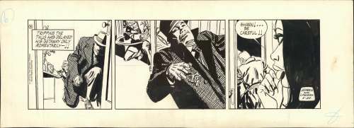 Jorge Longaron | Longaron - FRIDAY FOSTER , Daily (01/20/1973) | Russ Cochran