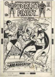 WORLD‘S FINEST COMICS Issue #182 Cover
