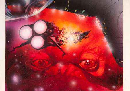 Fernã¡Ndez, Fernando | FernÃ¡ndez, Fernando - Original painting - Cover - Isaac Asimov n°1 - (1986) | Catawiki