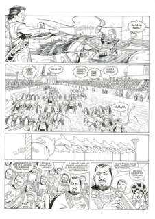 Mitton, Jean-Yves | Mitton, Jean-Yves - Originele pagina - Ben Hur 3 - Sjeik Ilderim - (2010) | Catawiki