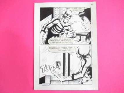 Giovanni Romanini | Kriminal n.360 pag. 26 - ’’Qualcuno ha tradito’’ tavola originale original art - (1972) | Catawiki