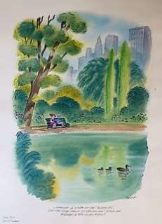 Ravard, François - Ravard, François - Dessin original couleur - Cadeau - (2019)