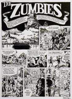 Julien Cdm | Julien CDM - Planche originale - The Zumbies T2 - Heavy Rock Contest - (2012) | Catawiki