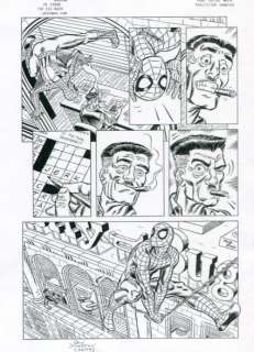 Don Simpson | Unpublished Spiderman Story Page 4 | ComicArtFans Classifieds