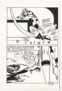 Magnus (Roberto Raviola) | Gesebel # 4 - Magnus - tavola originale "La Notte dei Pipistrelli" - Page volante - Exemplaire unique - (1966) | Catawiki