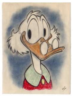 Xavi (Xavier Vives Mateu) | Scrooge McDuck - Dibujo original - Old Scrooge - 22,3 x 29,6 cm. - (2015) | Catawiki