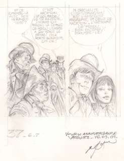 Follet | Etude Ã  la mine de plomb des cases 6 et 7 de la p… | Millon