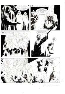 Corrado Roi | Dylan Dog n. 92 - 3x C.Roi - Tavola Originale "Il mosaico dell’orrore" - Page volante - Exemplaire unique - (1994) | Catawiki