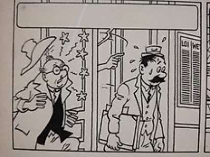 Bob de Moor | De Moor, Bob - 2 originele pagina’s - Meester Mus / Monsieur Tric - De Fanfare St-Cecilia | Catawiki