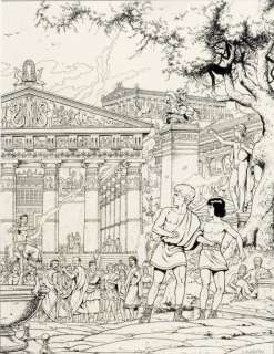 Martin Jacques | ALIX. SCENES DE LA VIE ANTIQUE. LA PYTHIE DE DELPHES [Alix, | Coutau Bégarie