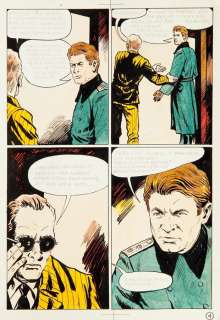 Mieczysław Wiśniewski (Rysownik) (1925 - 2006) | Mieczysław Wiśniewski (rysownik) | "Kapitan Kloss. Partia domina" - plansza nr 4, 1972 | Desa Unicum