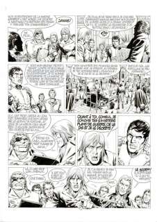 Mitton, Jean-Yves | Mitton, Jean-Yves - Originele pagina - Les survivants de l’Atlantique T.3 - (1993) | Catawiki