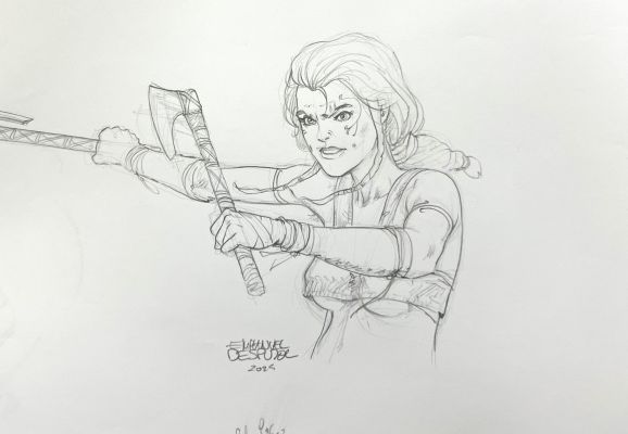 DESSIN ORIGINAL D’EMMANUEL DESPUJOL POUR CALEDONIA T02 - P26 | Pulp’s